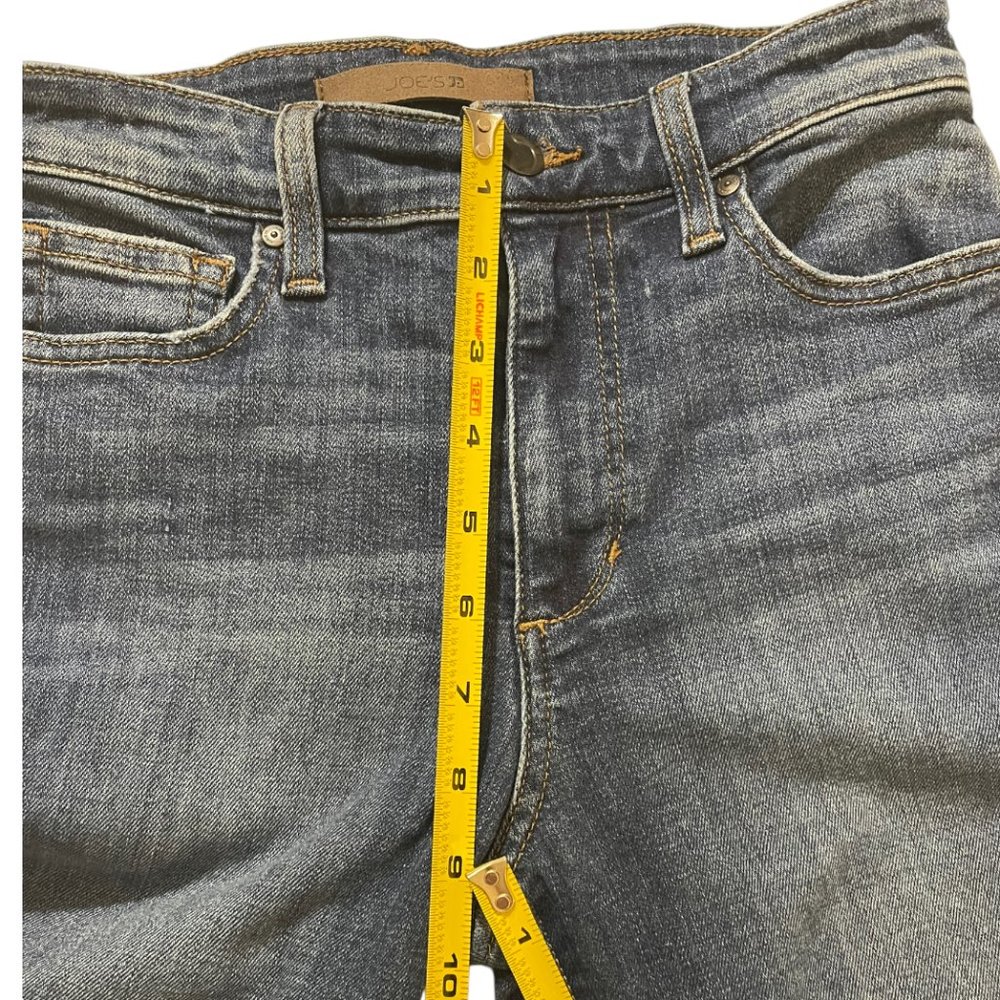 Joe's Jeans Women's Barb Cuff Mid Rise Crop Blue Jeans Size 25 Style 4500371793 - Picture 8 of 11
